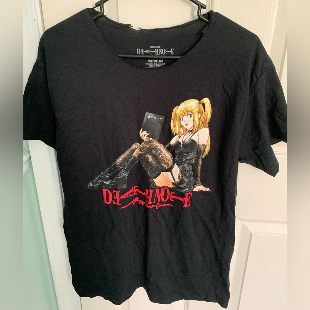 Death Note Misa Book Black T-Shirt